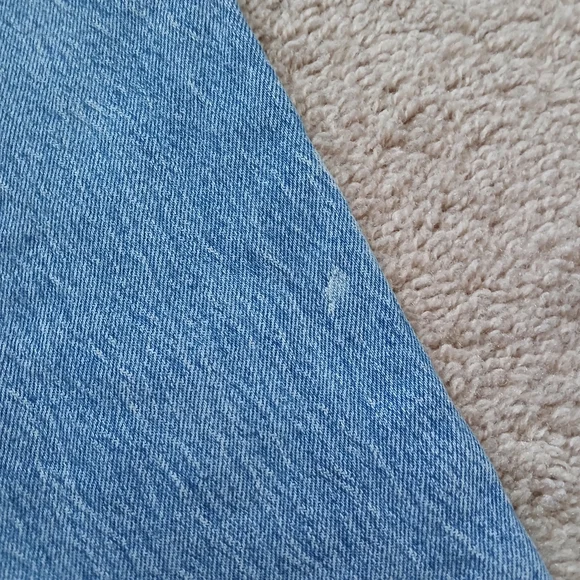 Levi 501 Skinny Jeans Size 28x28 Medium Wash - Picture 9 of 12